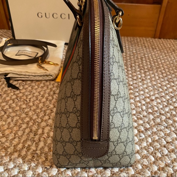 Gucci Ophidia GG Medium Satchel - Picture 3 of 16
